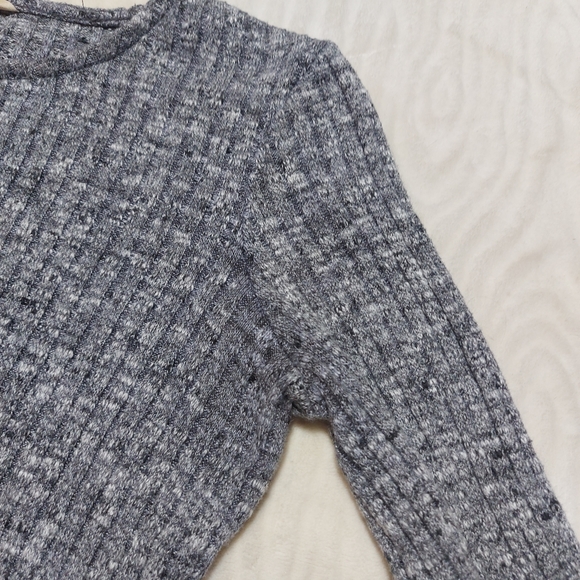 Madewell Ribbed Bubble-Sleeve Dress - Picture 16 of 16